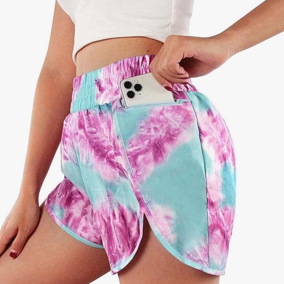 Tie Dye Running Shorts - Picture 4 of 11